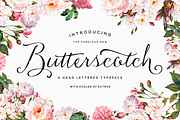 Butterscotch Typeface, a Script Font by Nicky Laatz (Thumbnail 1 of 5)