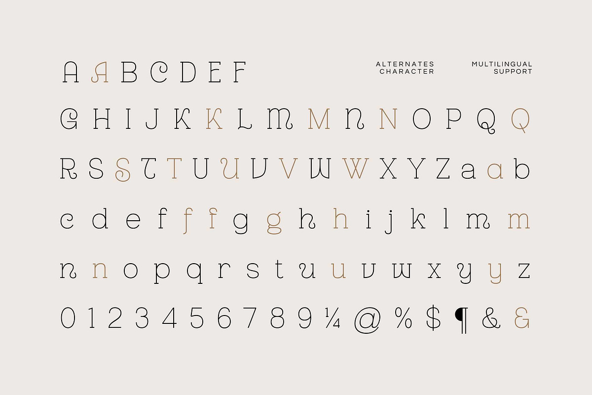 Boom Nerthil - Aesthetic & Modern, a Slab Serif Font by Fype Co. (Photo 6 of 6)