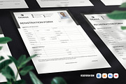 Registration Form Two Page, a Stationery Template by iDoodle Studio (Thumbnail 5 of 5)