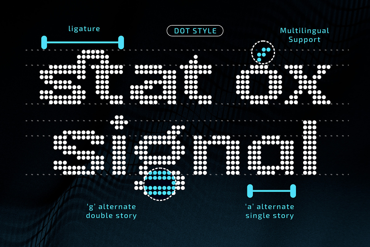 Bitcloid – Modern Futuristic Font, a Sans Serif Font by Typia Nesia (Photo 2 of 11)