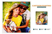 Cartoon Painting Effect, an Action Add-On by U_Design (Thumbnail 6 of 8)