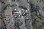 Vector Tropic Chic Pattern Set!, a Pattern Graphic by Pink Linen (Thumbnail 5 of 9)