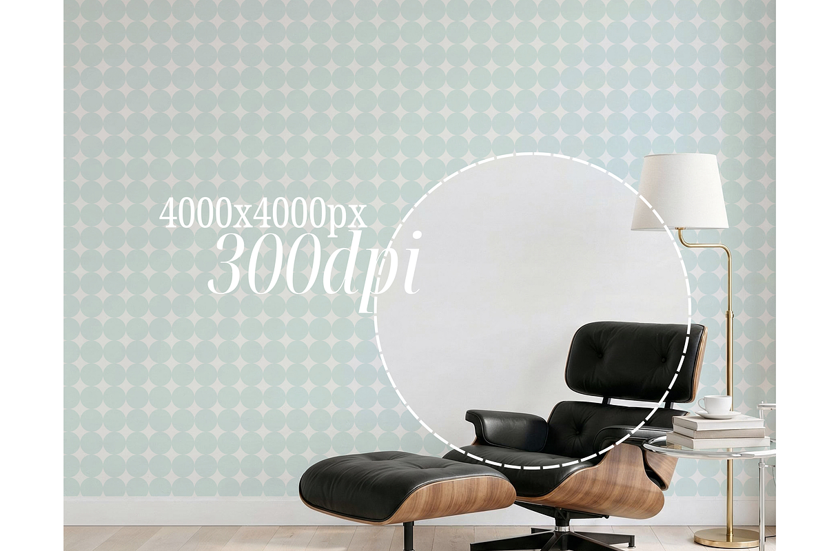 Wallpaper Mockup In Livingroom PSD, a Mockup by First Impression Mockups (Photo 3 of 4)