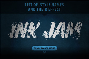 Ink Jam - Vector Type Effects