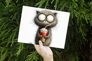 Whimsical Summer Cats Clipart, an Illustration by Libby Wishes (Thumbnail 3 of 7)