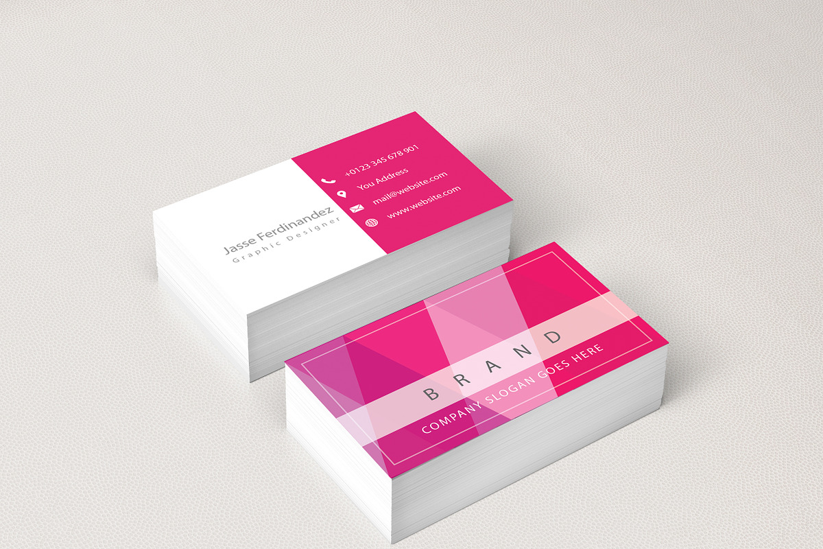 Modern Business Card Template, a Business Card Template by M6 Gallery (Photo 3 of 4)