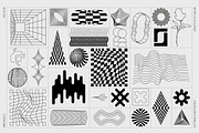 Retro Futurist Abstract Collection 2, an Object Graphic by angelainthefields (Thumbnail 2 of 8)