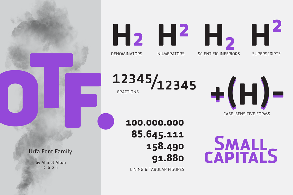 Urfa Rounded, a Sans Serif Font by Ahmet Altun (Photo 2 of 5)