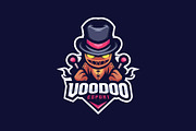 Voodoo Mascot Esport Logo, a Branding & Logo Template by prps.std (Thumbnail 3 of 3)