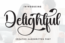 Delightful | Script Font
