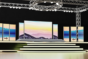 Show Or Event Stage 3D Model