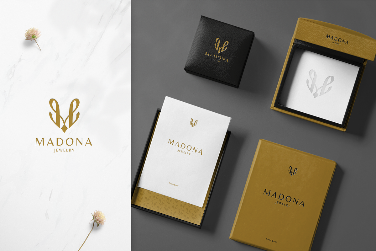 Luxury Monogram Logo Template, a Branding & Logo Template by Rukuru Studio (Photo 5 of 6)