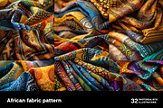 African fabric patterns. 32 images, a Background Graphic by Handmadefont (Thumbnail 8 of 10)