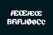 Ganxy - Retro Display Font, a Sans Serif Font by QR Design Studio (Thumbnail 6 of 12)