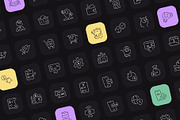 Digital Business Icons Bundle, an Outline Icon by Prosymbols (Thumbnail 7 of 11)