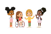 Inclusive Education. Vector, an Education Illustration by FoxyImage (Thumbnail 3 of 3)
