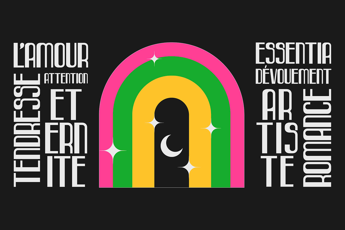 SK Mutka — Display Art-Deco Font, a Sans Serif Font by Shriftovik Type Foundry (Photo 6 of 10)