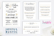 Rustic Wedding Invitation Suite, an Invitation Template by Invitations by Caitlin (Thumbnail 1 of 4)