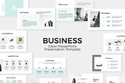 Clean Minimal PowerPoint Template, a Presentation Template by RsmBoutique2021 (Thumbnail 1 of 5)