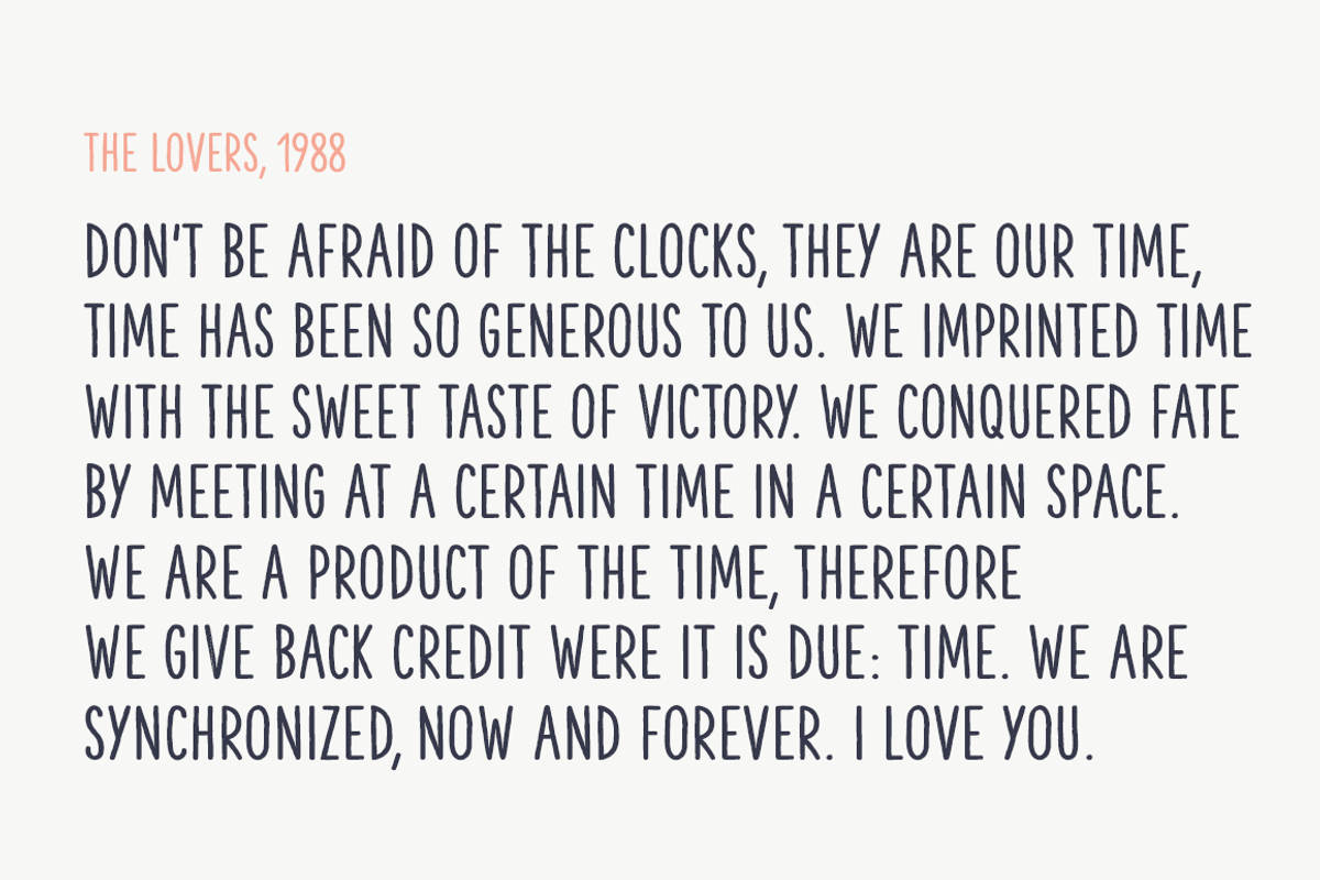 The Hand Font Collection (7 fonts) preview 3