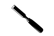 Wood Chisel Tool Silhouette Bundle, a Graphic by Gfx_Store (Thumbnail 5 of 10)