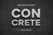 Concrete Text Effect PSD, a Layer Style Add-On by S_design (Thumbnail 1 of 6)
