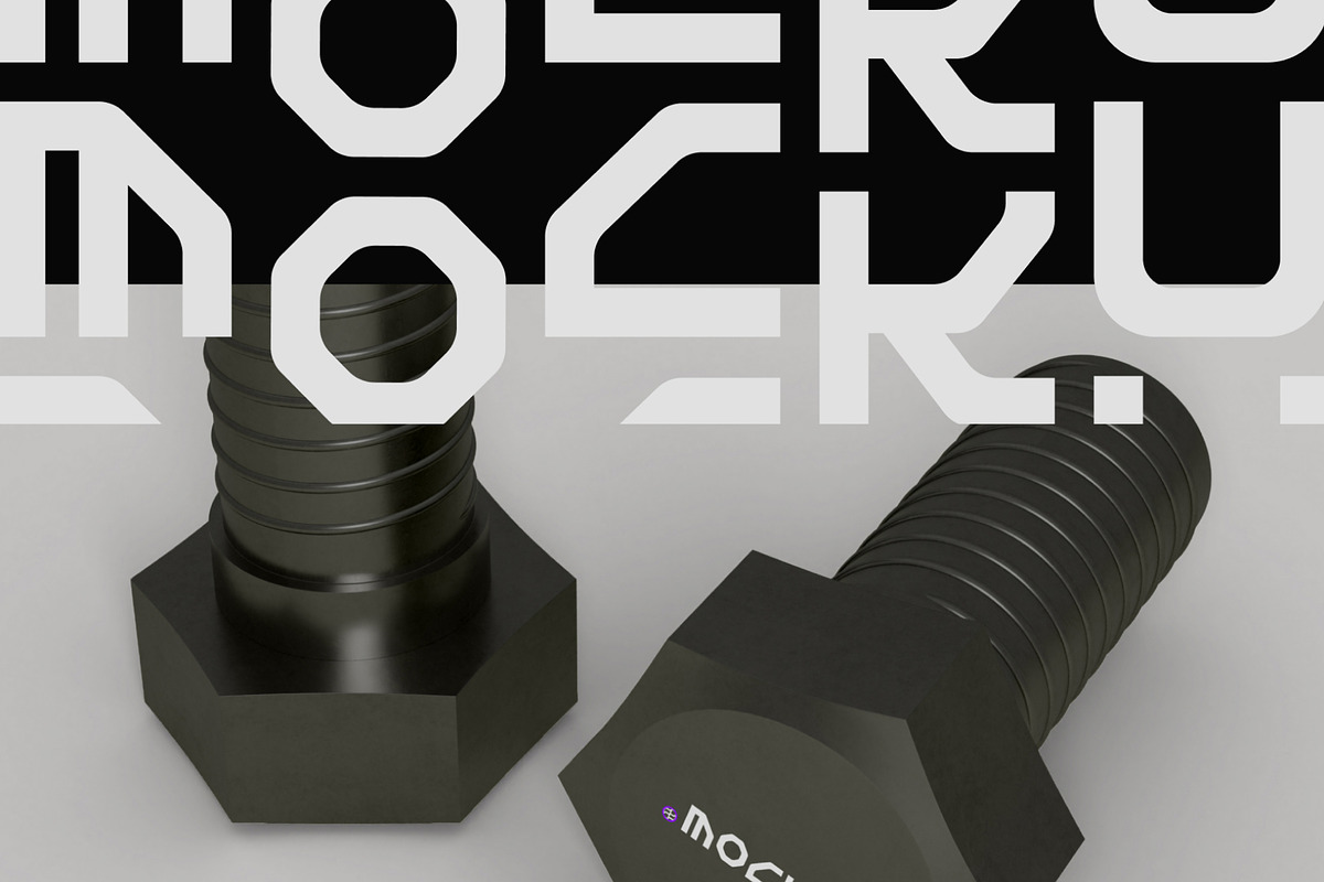 Bolt Mockup, a Product Mockup by hiddemaru (Photo 3 of 4)