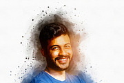 Watercolor Halftone Double Exposure, an Action Add-On by MRI STUDIO (Thumbnail 12 of 23)