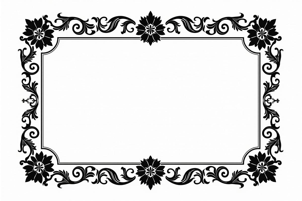 Ornamental Frame Collection, an Illustration by jahid234 (Photo 2 of 9)
