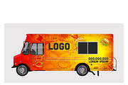 Vibrant Food Truck Design, a Food Illustration by CarWrap design (Thumbnail 1 of 3)
