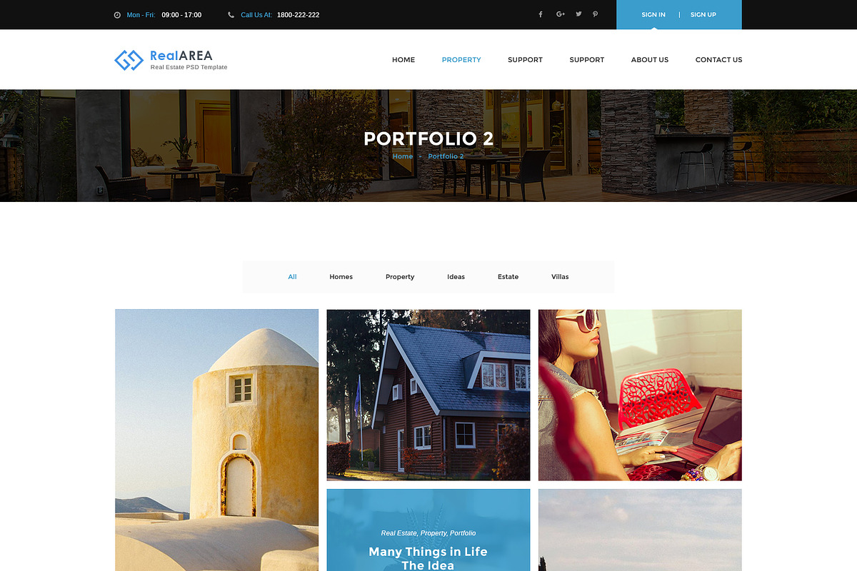 RealArea - Photoshop Template, a Websites & App Template by DigitalCenturySF (Photo 14 of 17)