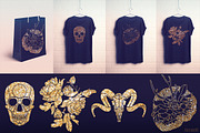 Big Gold Foil pattern bundle, a Pattern Graphic by KarinkaBU (Thumbnail 3 of 6)