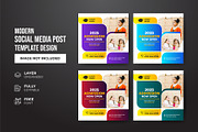 Social Media Post Template, a Social Media Template by gstudiovect21 (Thumbnail 55 of 72)