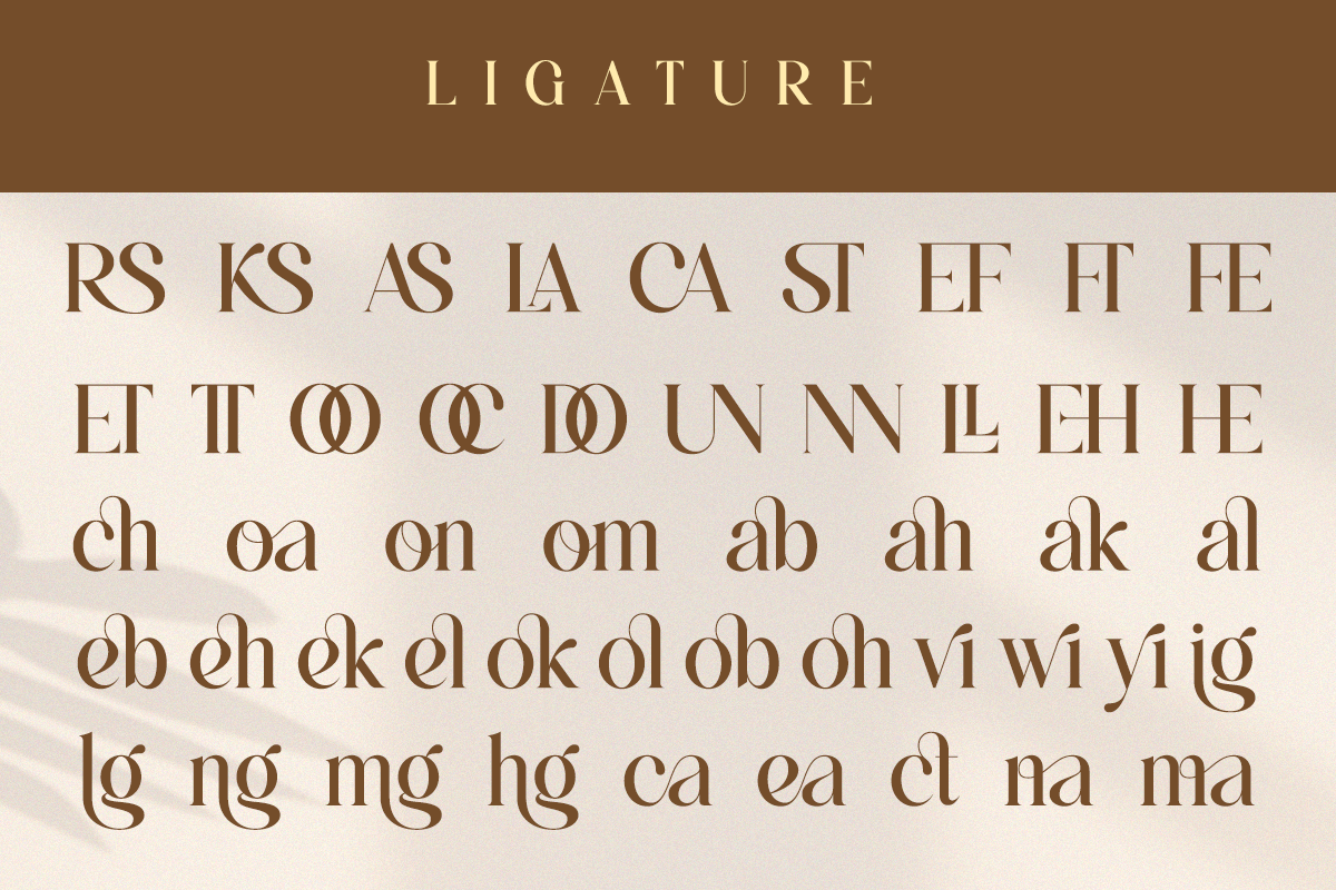Kealuna - Elegant Luxury Serif Font, a Serif Font by Qweera Studio (Photo 10 of 12)