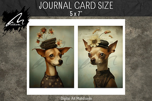 Printable Surreal Cute Dog