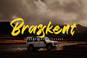 Brasskent - Brush Handwritten Font