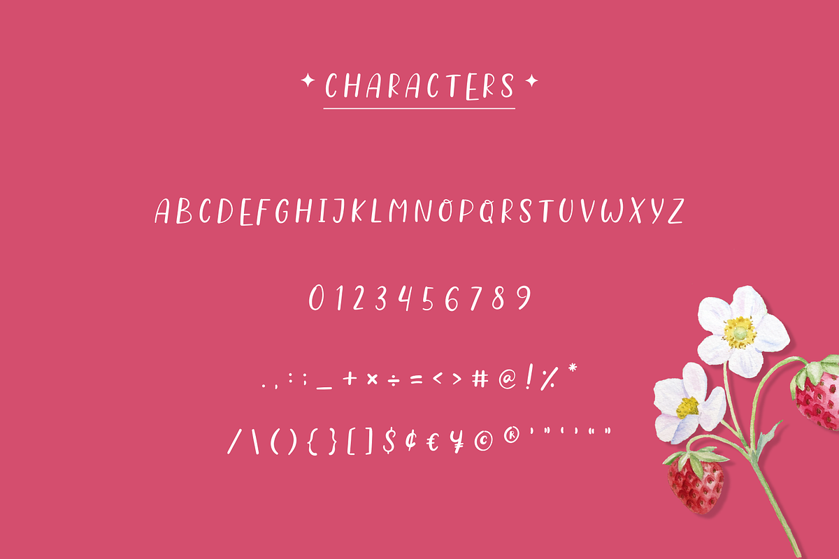 Fabulous Cute Font, a Script Font by Sofia Skoog (Photo 11 of 12)