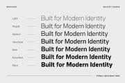 Mesveda - Contemporary Sans Serif, a Sans Serif Font by agnyhasyastudio (Thumbnail 12 of 19)