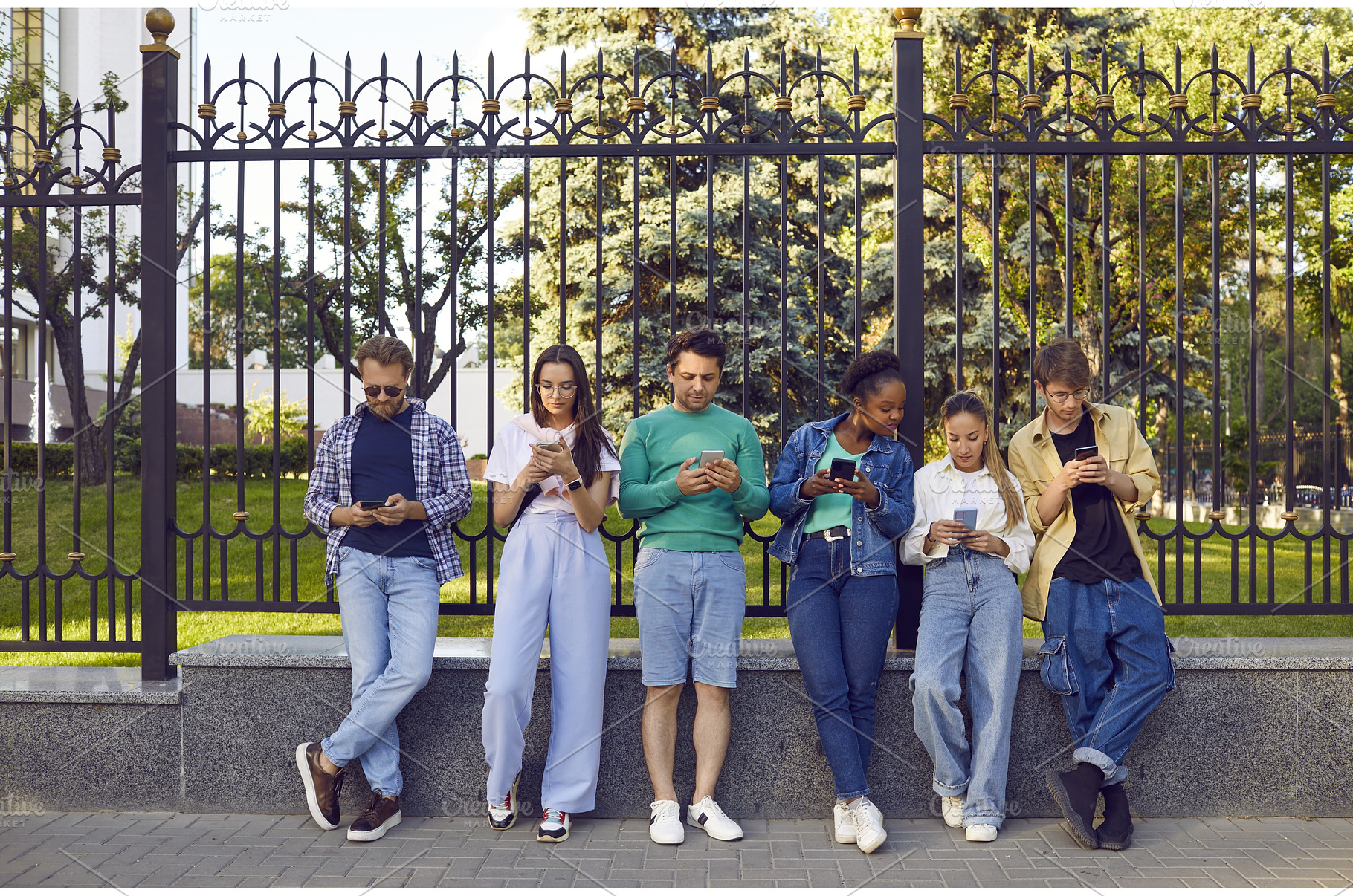Diverse group of young people, a Person Photo by StudioRomantic