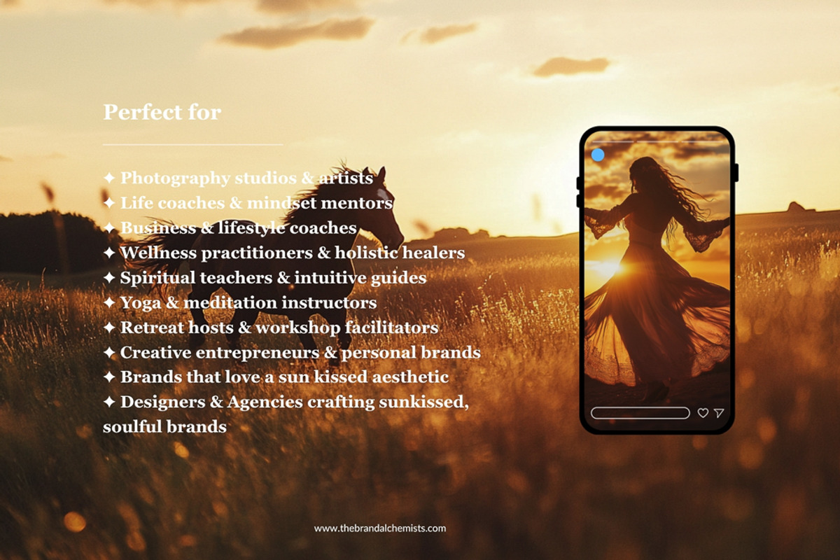 Golden Hour Brand System + UI Kit, an UI Kit Template by The Brand Alchemists (Photo 12 of 12)