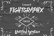 Raws Untitled font duo + extras, a Blackletter Font by Graphx.unsleep (Thumbnail 2 of 4)
