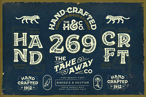 Hand Crafted Font Duo Extras