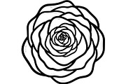 Rose Silhouette File Bundle, a Decorative Illustration by Designer_Momina (Thumbnail 17 of 21)