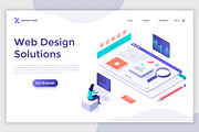 Isometric Solutions Mini. Part 14, a Templates & Theme by Andrew Kras Design (Thumbnail 2 of 15)