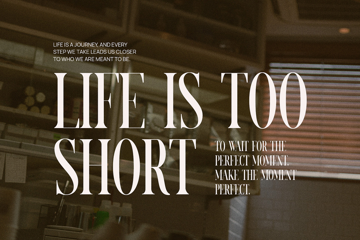 Karim Elegant Serif Font Typeface, a Serif Font by Perfectype (Photo 2 of 6)