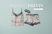 Ethnic Florals Watercolor Chintz!, a Pattern Graphic by Pink Linen (Thumbnail 9 of 12)