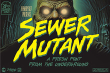 Sewer Mutant - Spooky Comic Font