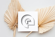 Lower e letter mark, a Branding & Logo Template by MuzaInspires (Thumbnail 3 of 4)