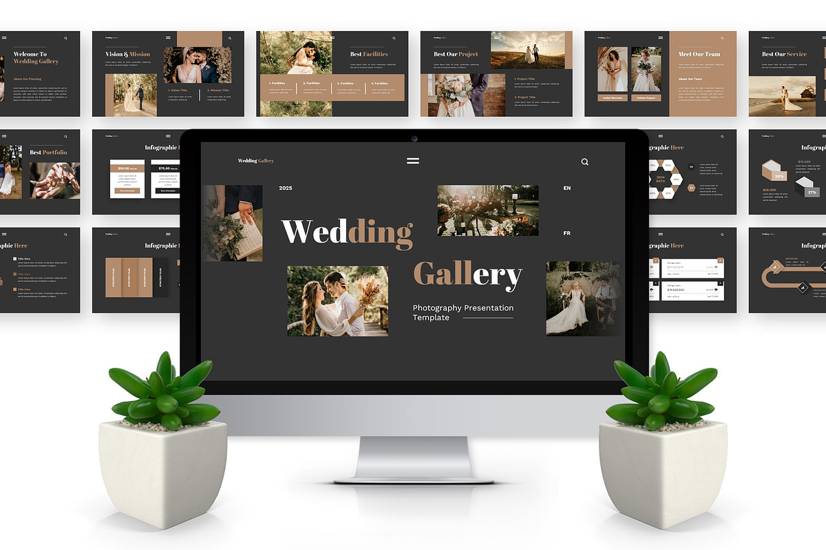 Wedding Gallery - Photography Key, a Presentation Template by Deepslide Studio (Photo 2 of 6)