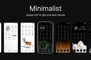Minimalist – iOS 14 themes Sale